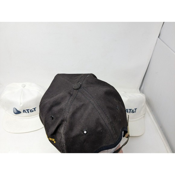 Vintage AT&T Lightguide Fiber Optic Top Gun Employee Baseball Cap Hat Lot - Picture 8 of 16